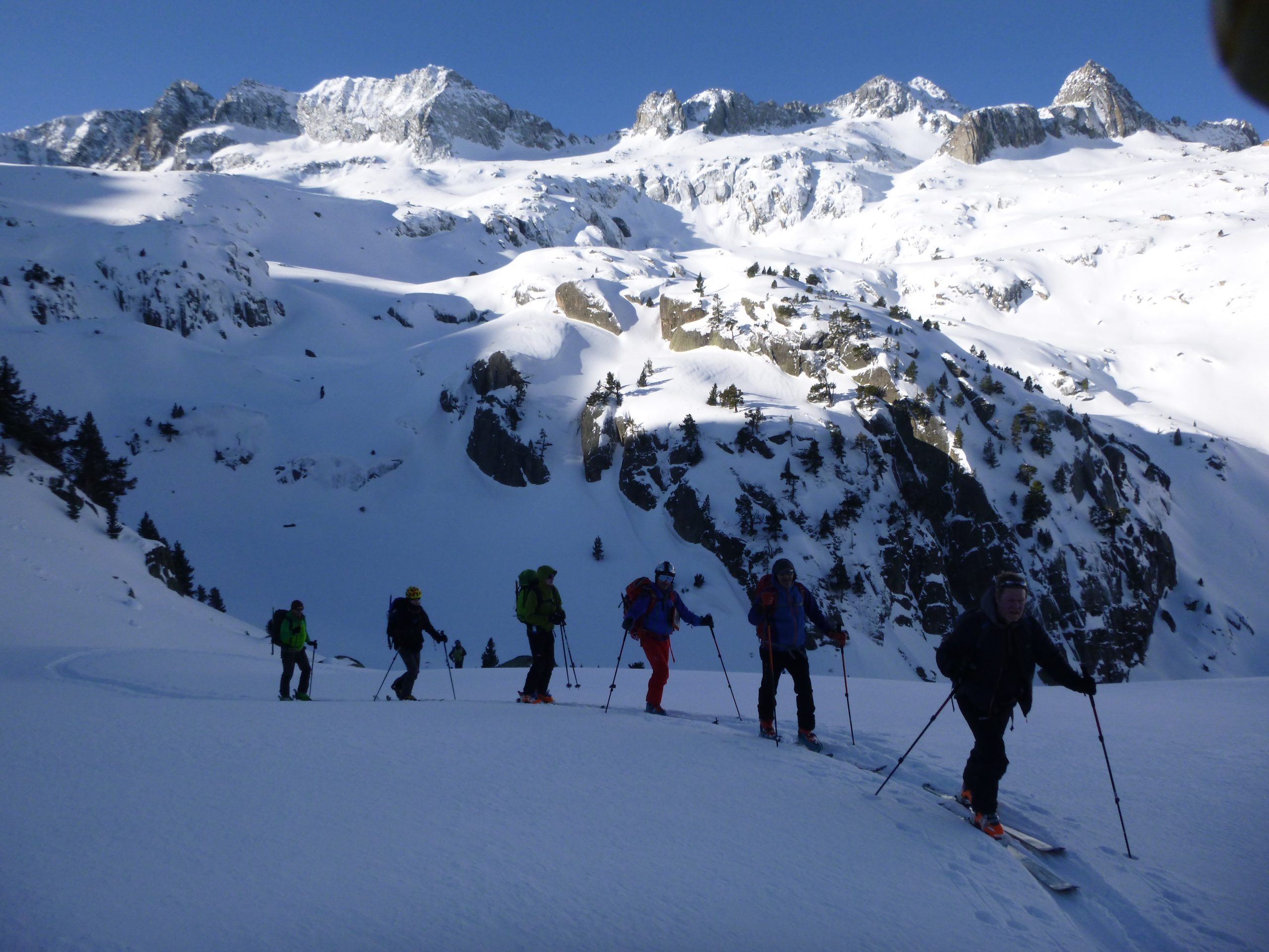 Curso de esquí de montaña en el Vall d´Aran. Nivel 1 (iniciación)-3 días