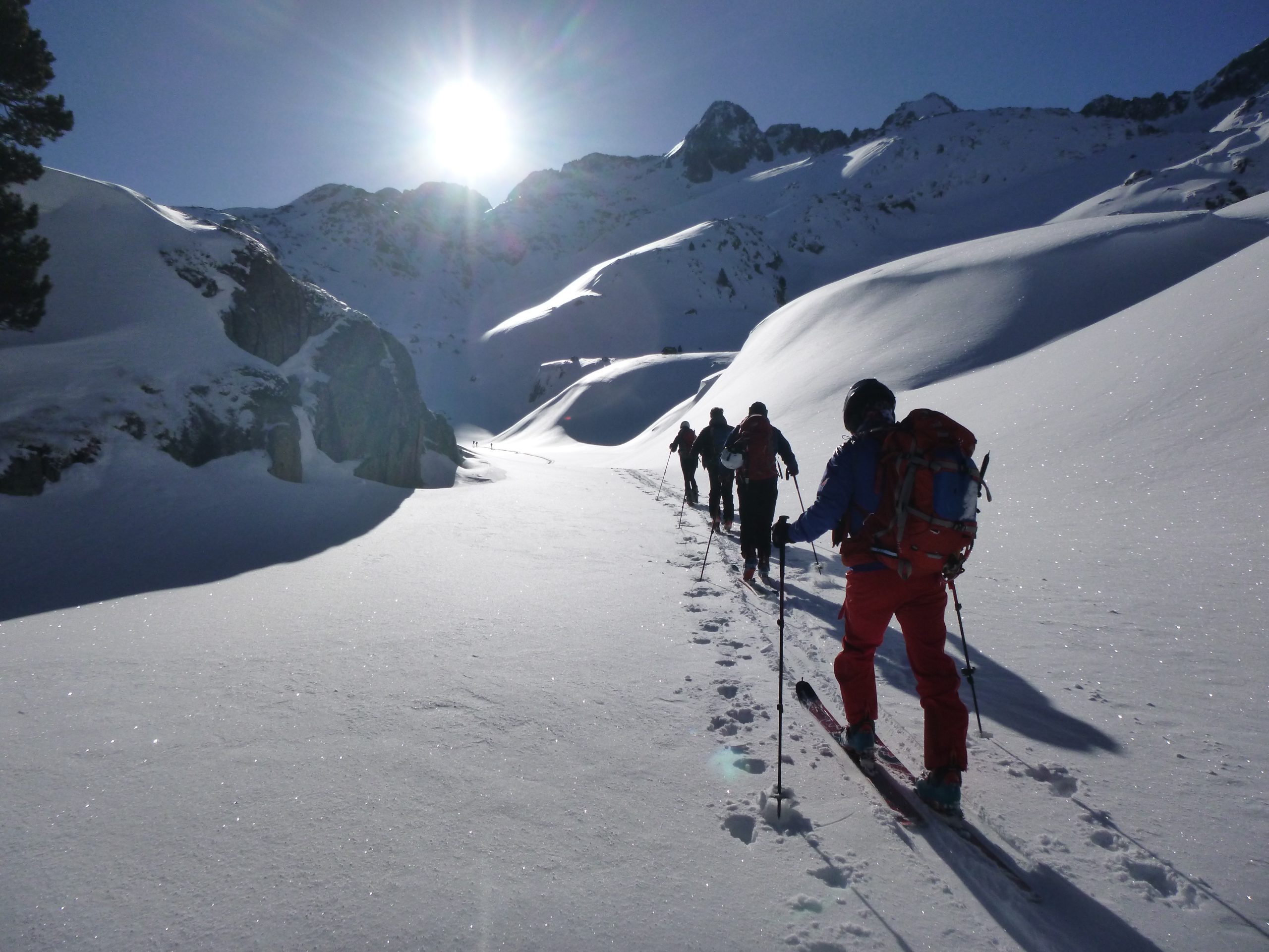 Curso de esquí de montaña. Nivel 1 (iniciación). Pirineo Valle de Arán