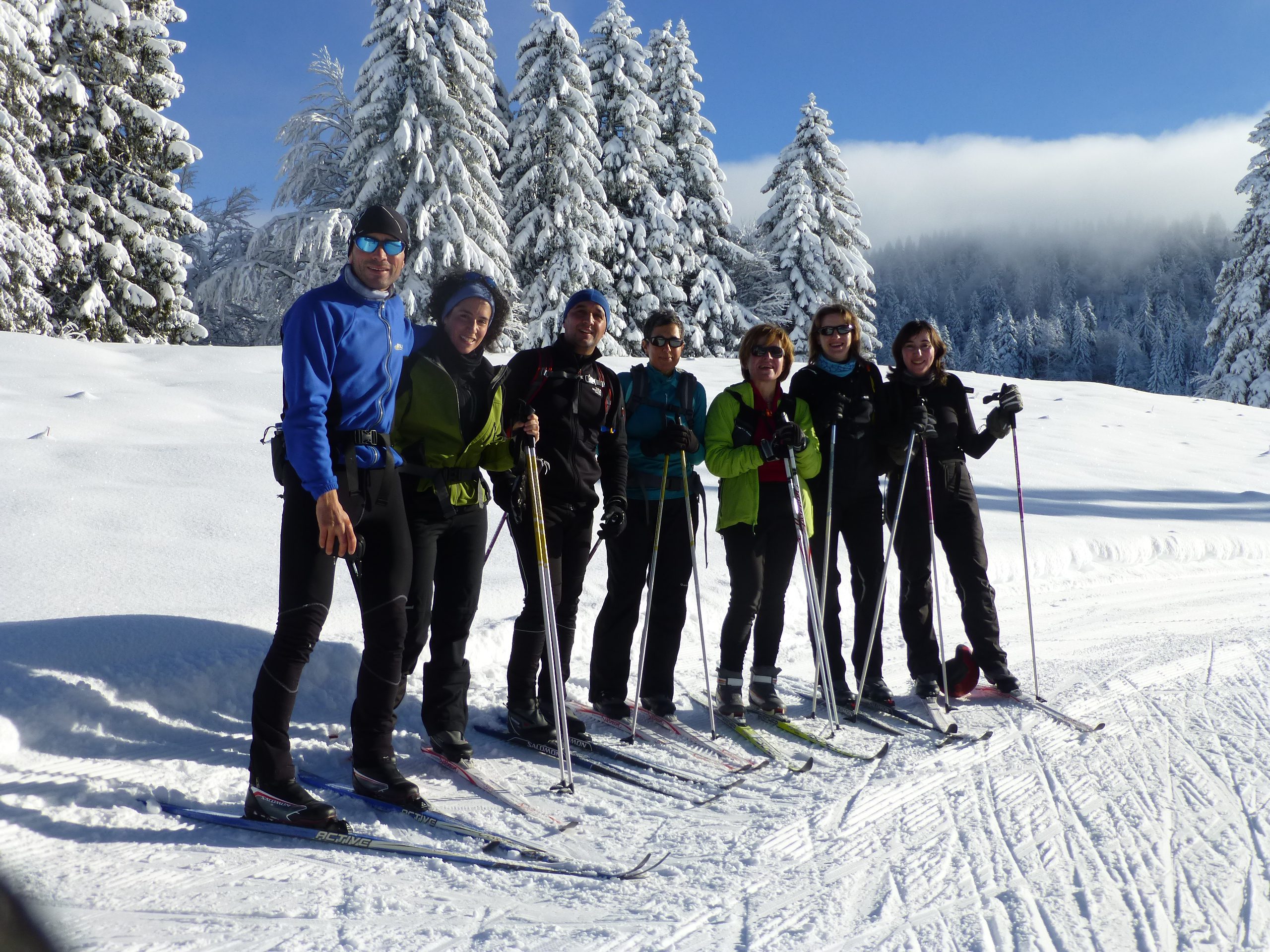 Jura: travesía de esquí de fondo en el corazón de Europa