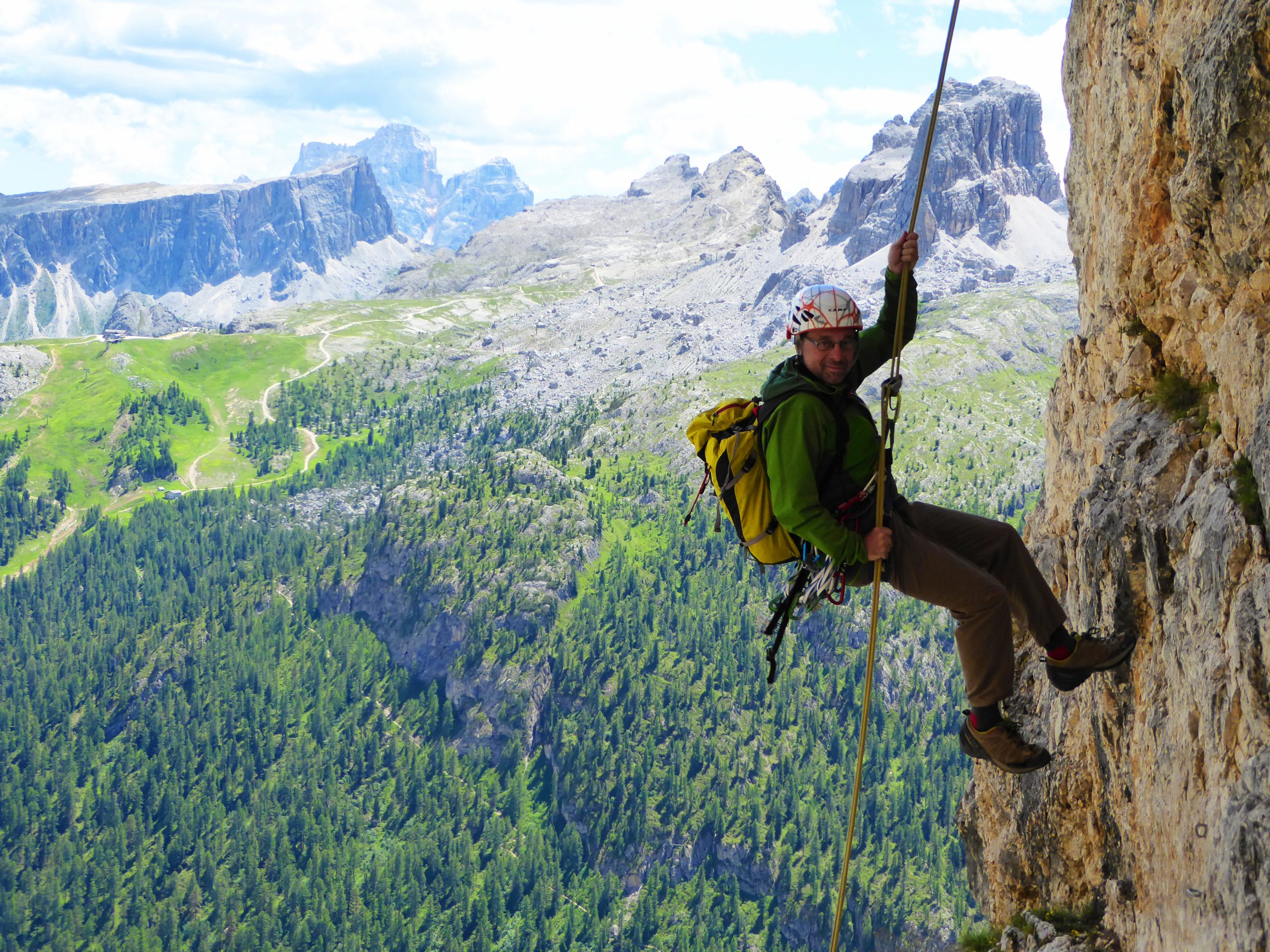 Dolomitas, escaladas clásicas de IVº en los Alpes Italianos