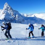 Bautismo de esquí de montaña