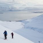 Islandia, esquí de montaña en medio del océano atlántico