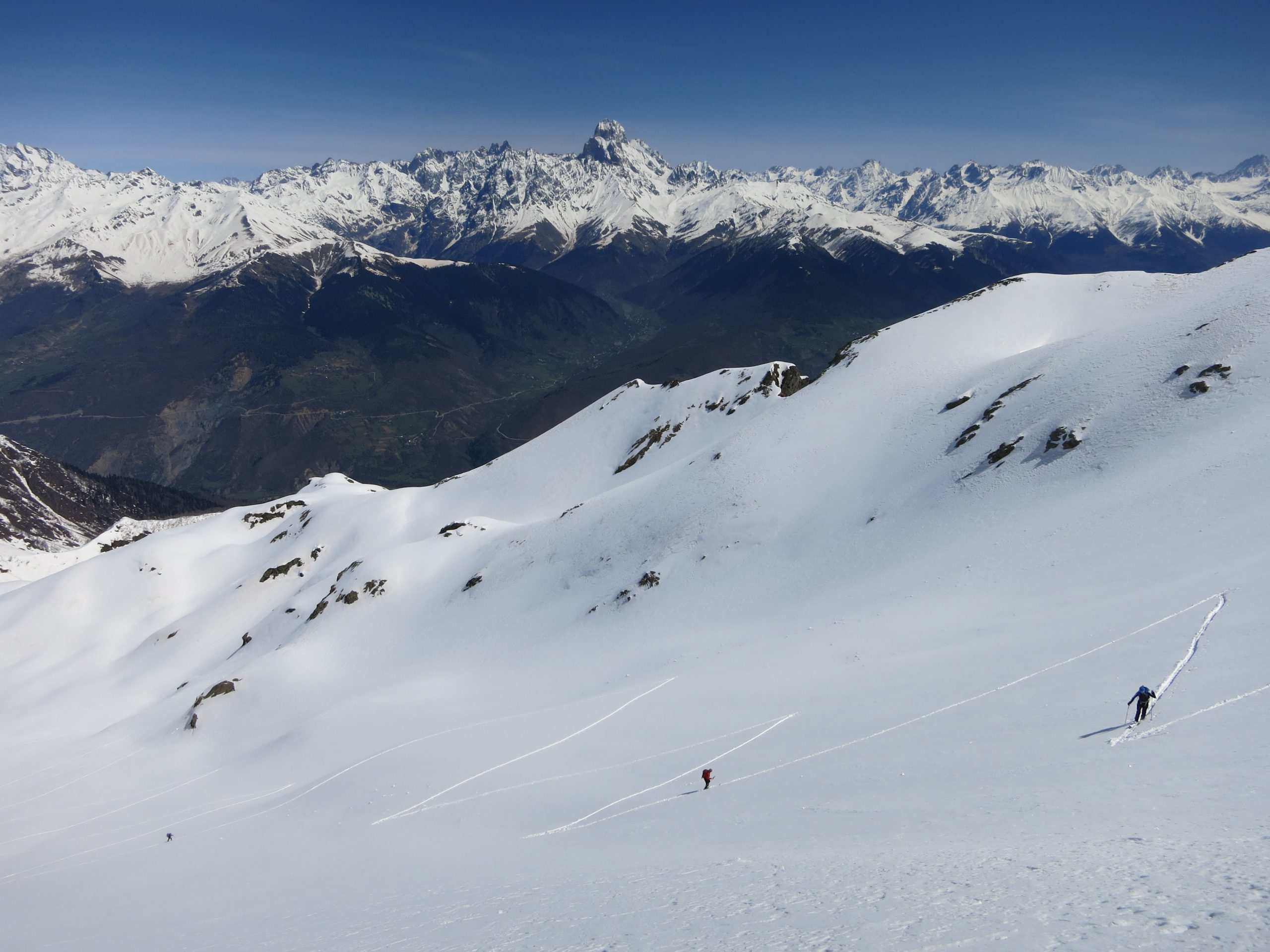 Georgia. Esquí de montaña en Svaneti