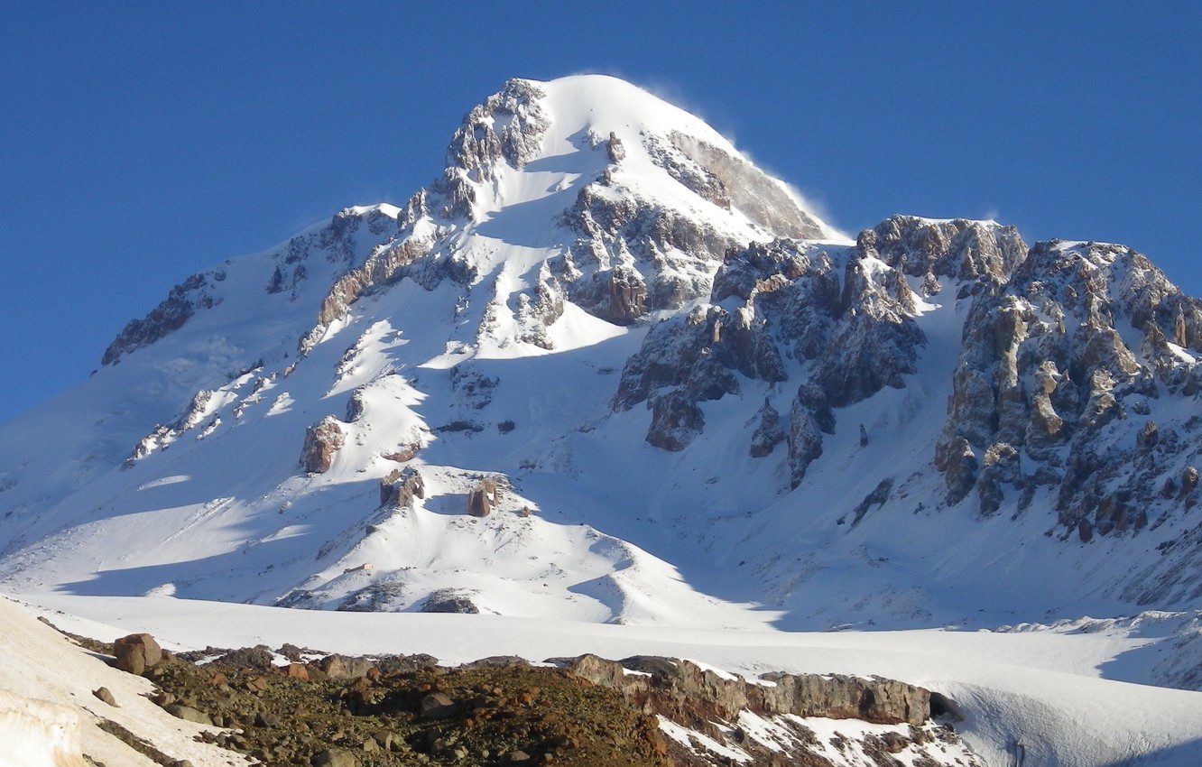 Objetivo Kazbek (5,047 m.) Georgia, Ascensión con Esquís de montaña