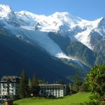Senderismo suave en Chamonix. Macizo del Mont Blanc