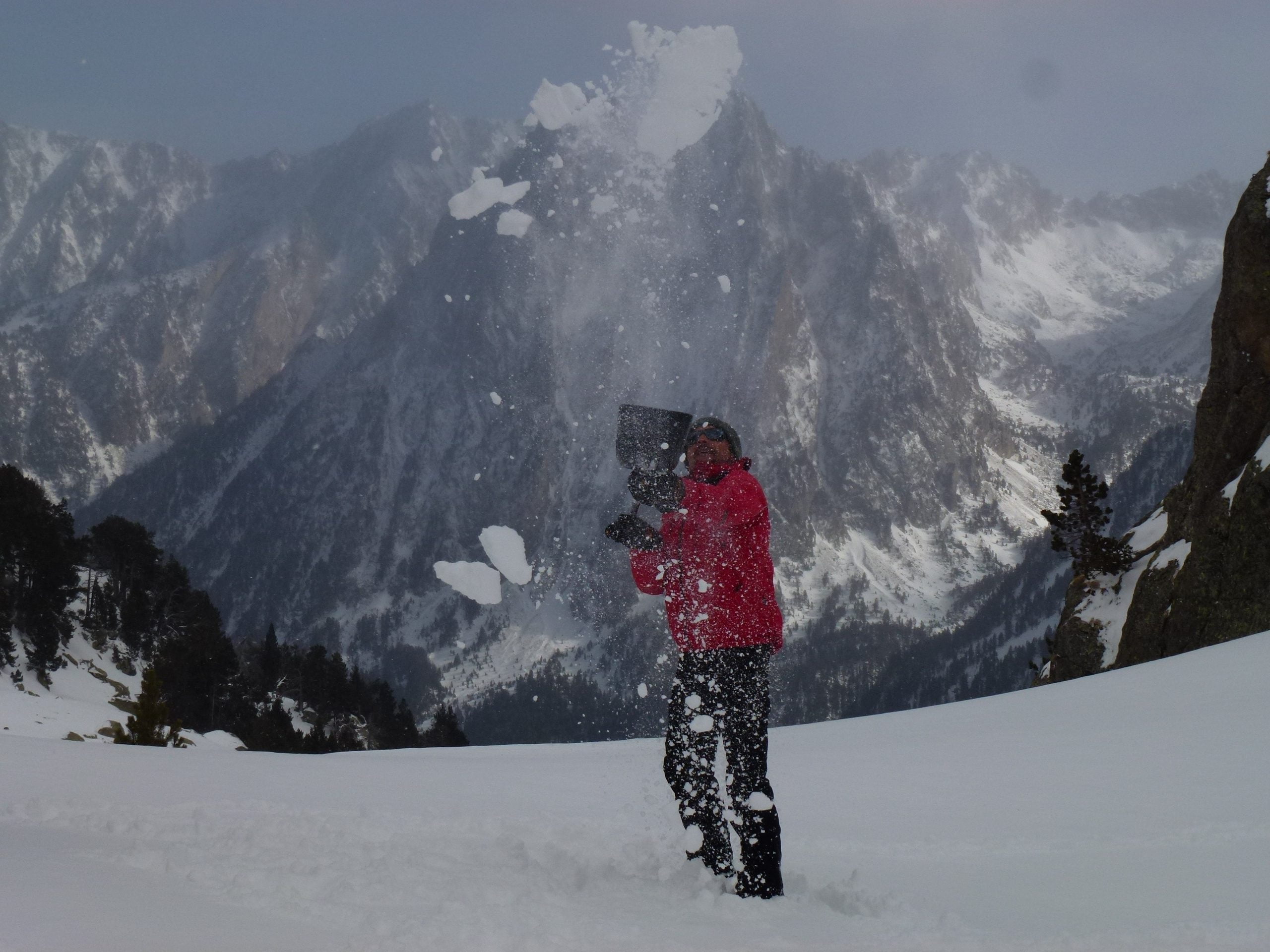 Excursiones invernales en el Pallars Sobirá. Pirineo catalán
