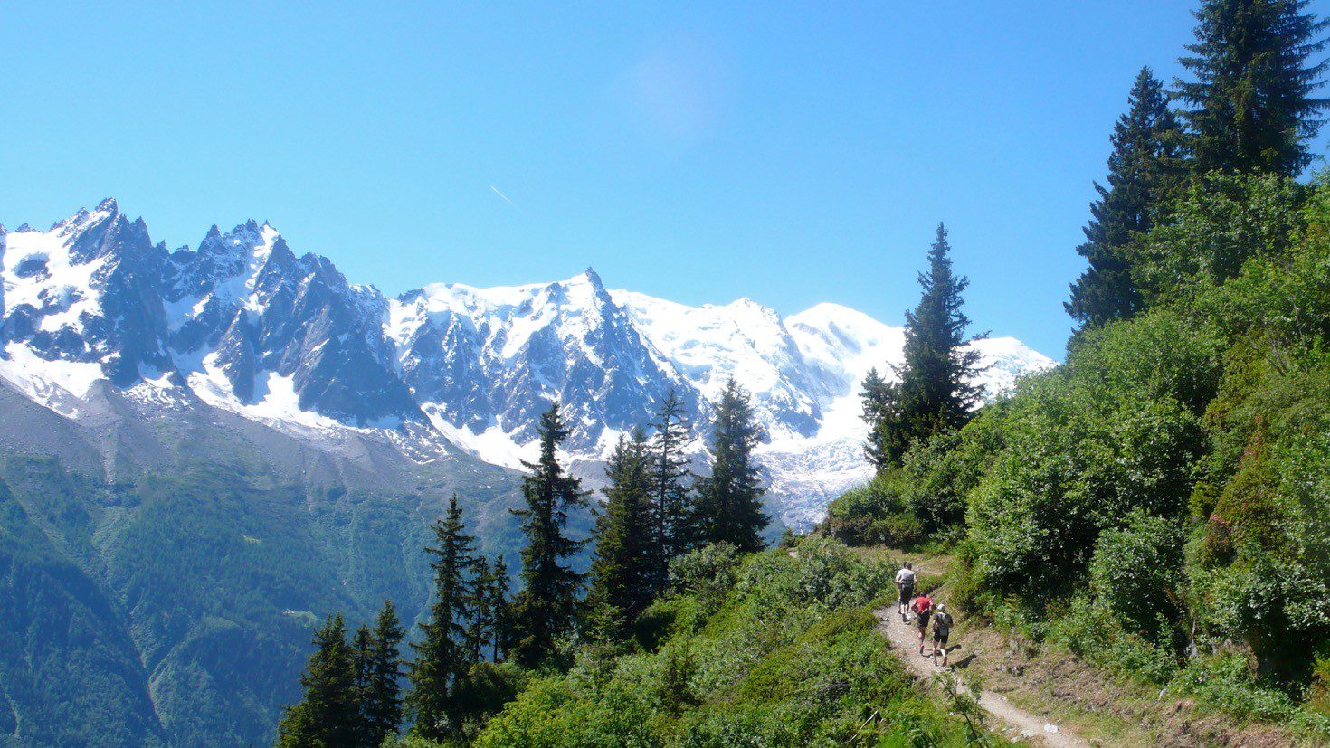 Trail Running en Chamonix. Macizo de Montblanc